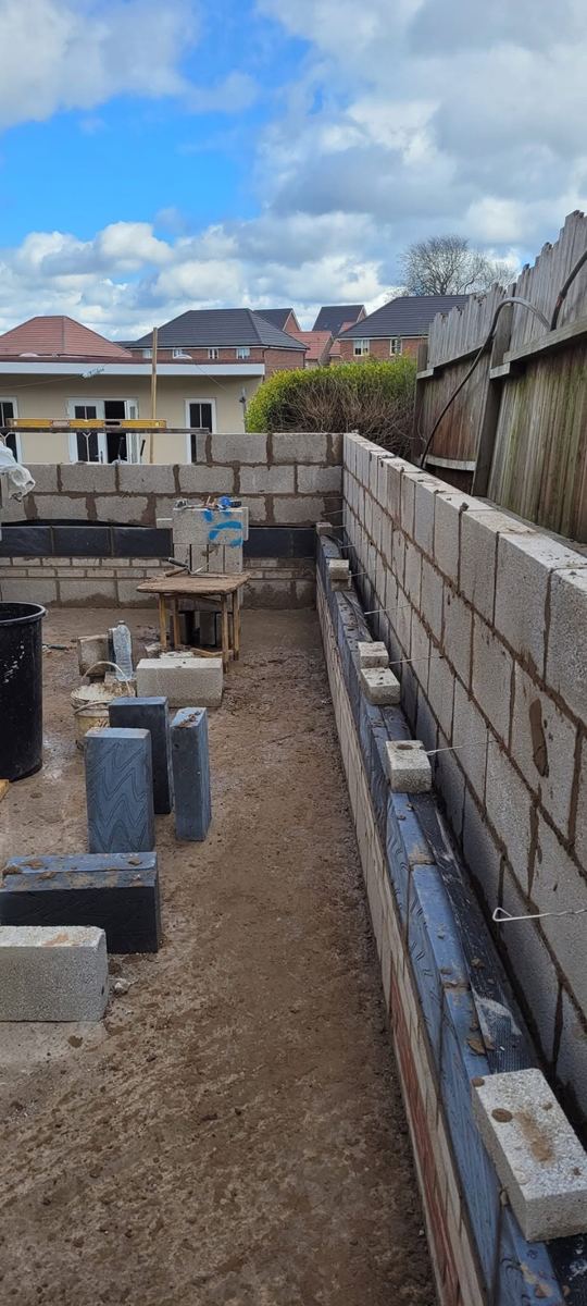 Supplied brickwork photograph; project location unverified